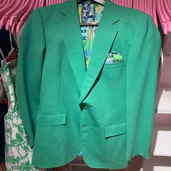 Lilly Pulitzer Other - Lilly Pulitzer Men’s Stuff Vintage Blazer 40L